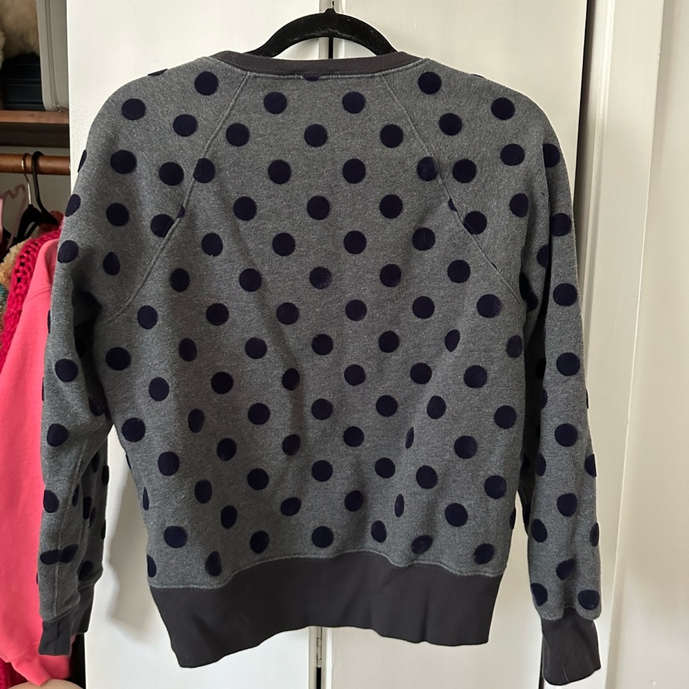J. Crew polkadot sweater